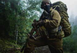 特种兵图片壁纸,坚毅眼神下的铁血荣耀